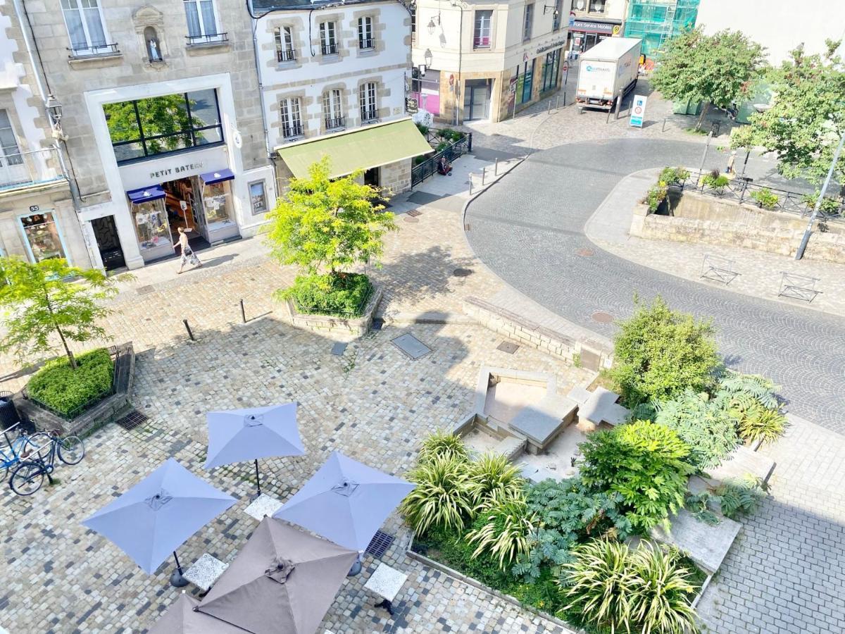 Appartamento Le Medard - Confort - Wifi - Centre Historique - Entree Autonome Quimper Esterno foto