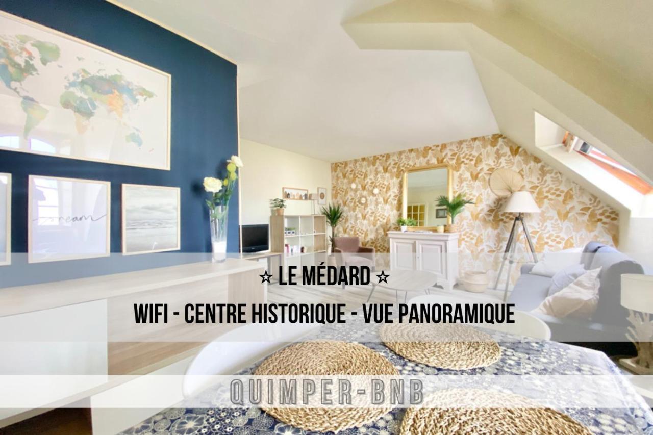 Appartamento Le Medard - Confort - Wifi - Centre Historique - Entree Autonome Quimper Esterno foto